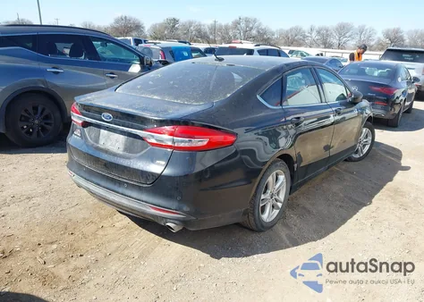 2018 Ford Fusion Se из США, поврежденный, VIN 3FA6P0H74JR196054